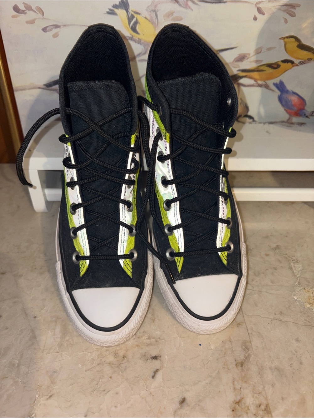 AllStar Converse chucks Hi-Vis blk-Plimsolls